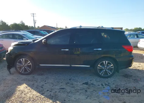 2019 Nissan Pathfinder Platinum from USA, damaged, VIN 5N1DR2MM3KC592653